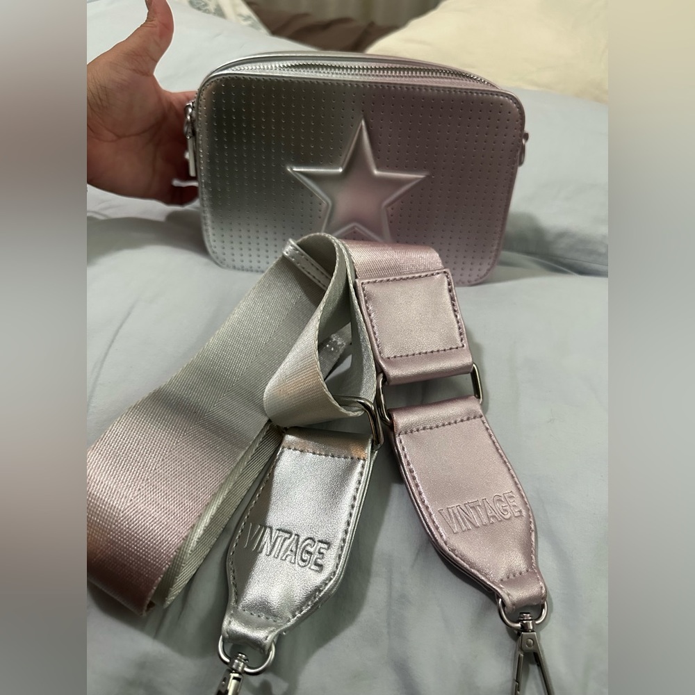 VINTAGE HAVANA DYNAMIC Pink and Silver Bag